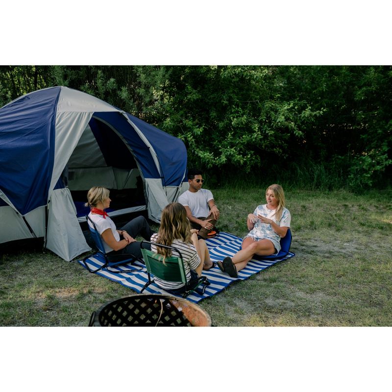 5'x6'7" Rectangle Outdoor Floor Mat Blue - Stansport