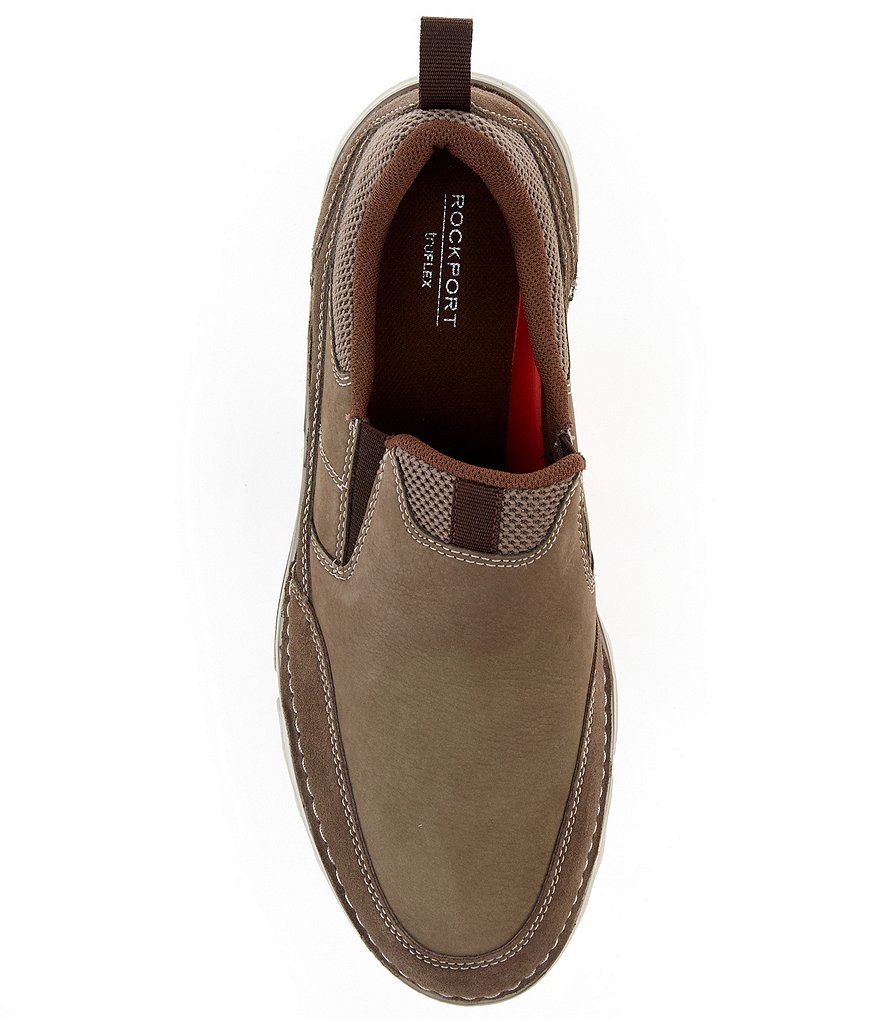 Rockport Men's RocSports Leather And Mesh Slip-Ons
