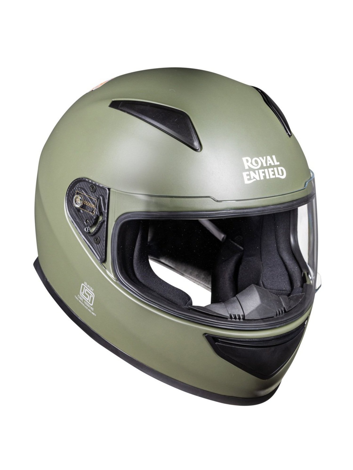 Royal Enfield Street Prime LPR Full Face Helmet Battle Green M