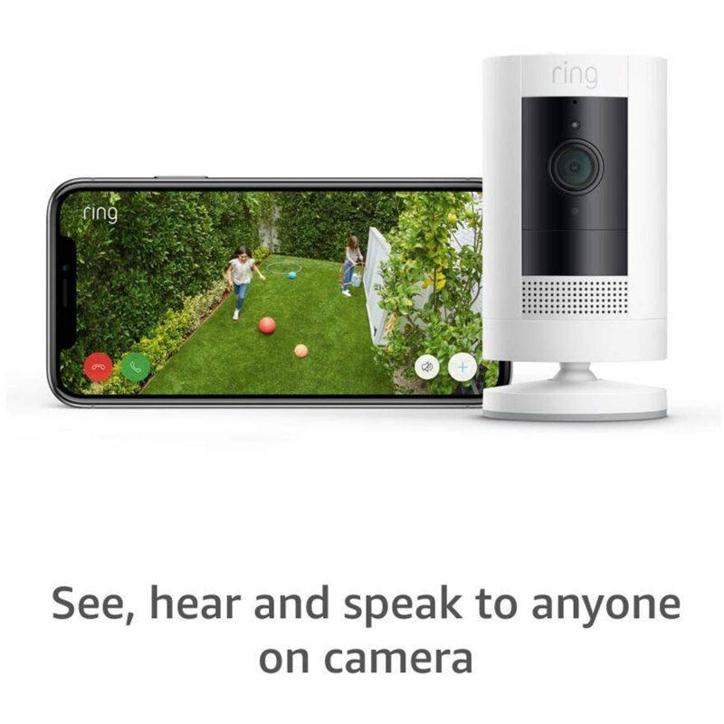 Ring Stick Up Cam Battery HD Security Camera w/ Two-Way Talk, Gen2