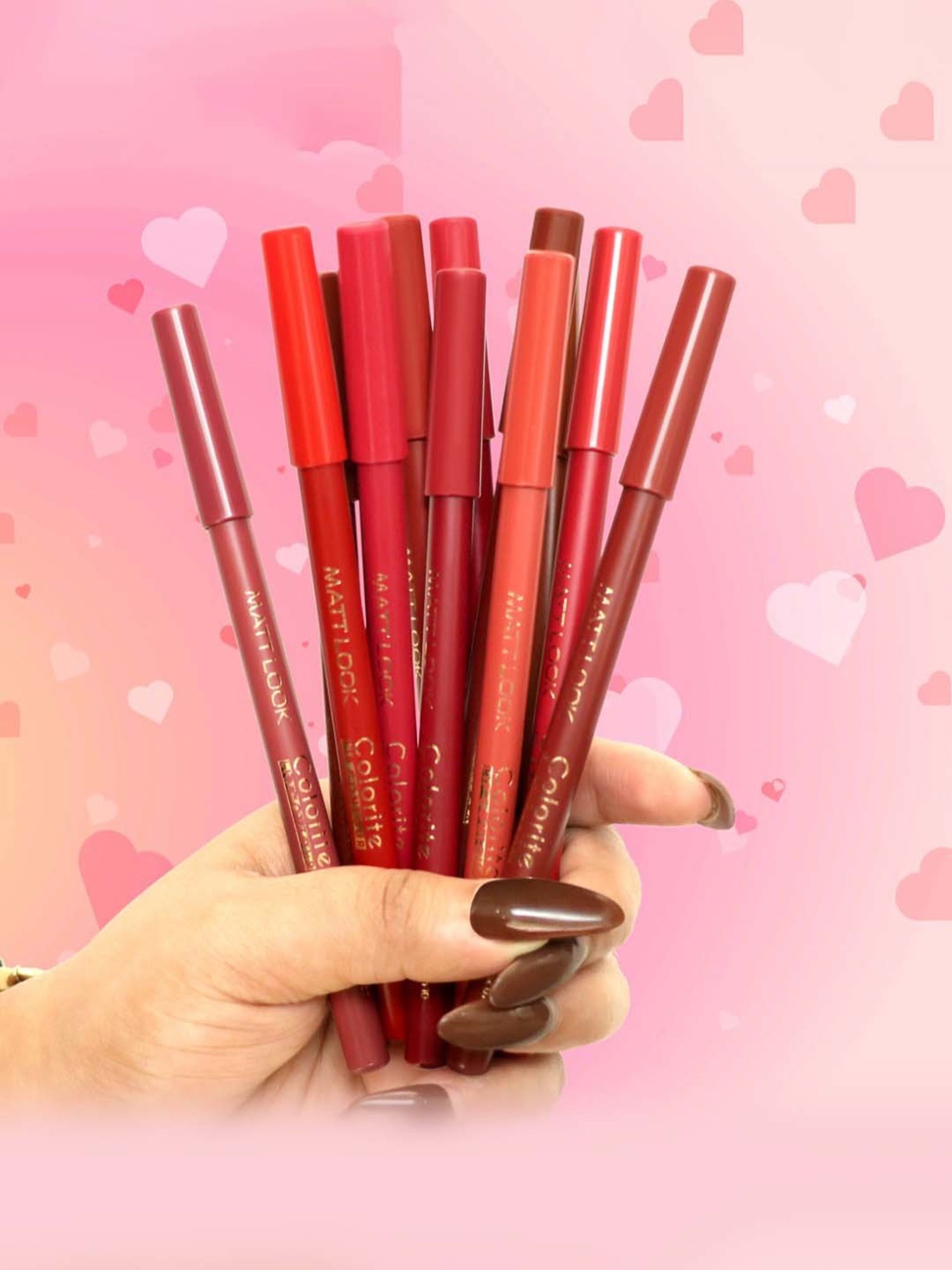 Matt Look Colorite Lip Contour 18 Love Me Pink - 0.09 gm