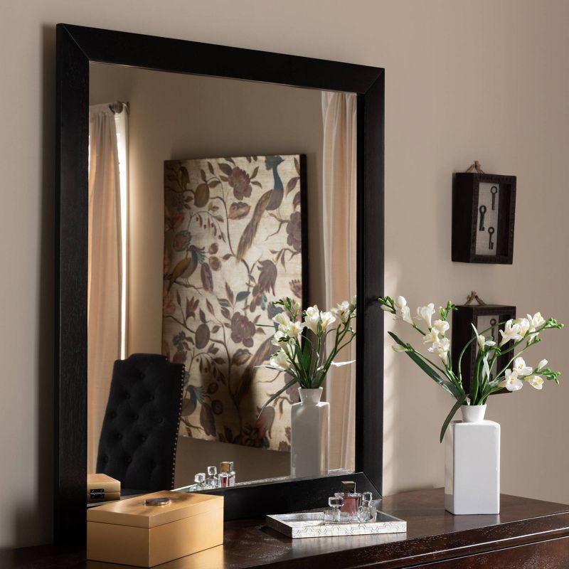 15"x51" White Full Length Over The Door Mirror White - Patton Wall Decor