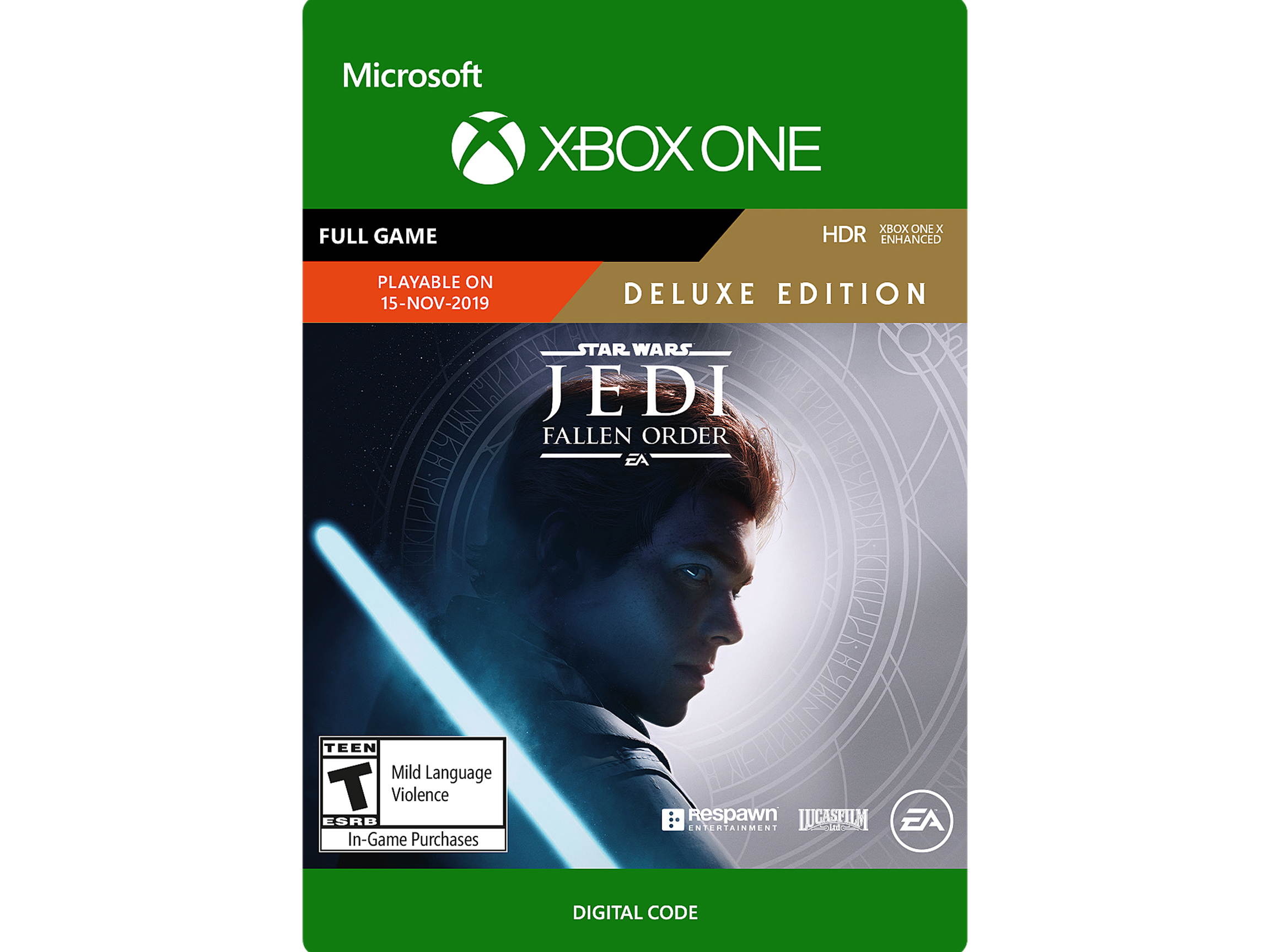 STAR WARS Jedi Fallen Order: Deluxe Upgrade Xbox One [Digital Code]