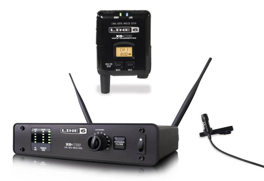 Line 6 XD-V55L Digital Wireless Lavalier Microphone System