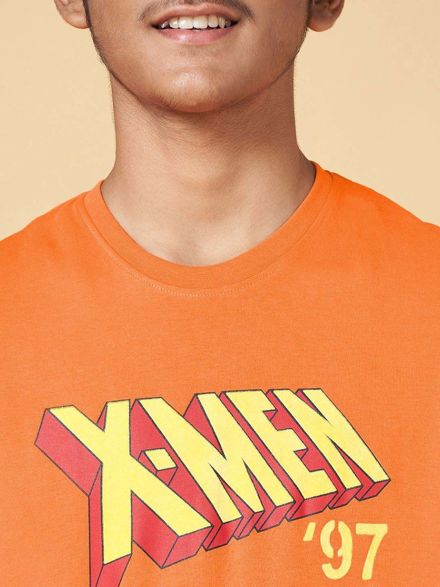 Coolsters by Pantaloons Kids Orange Cotton Printed T-Shirt