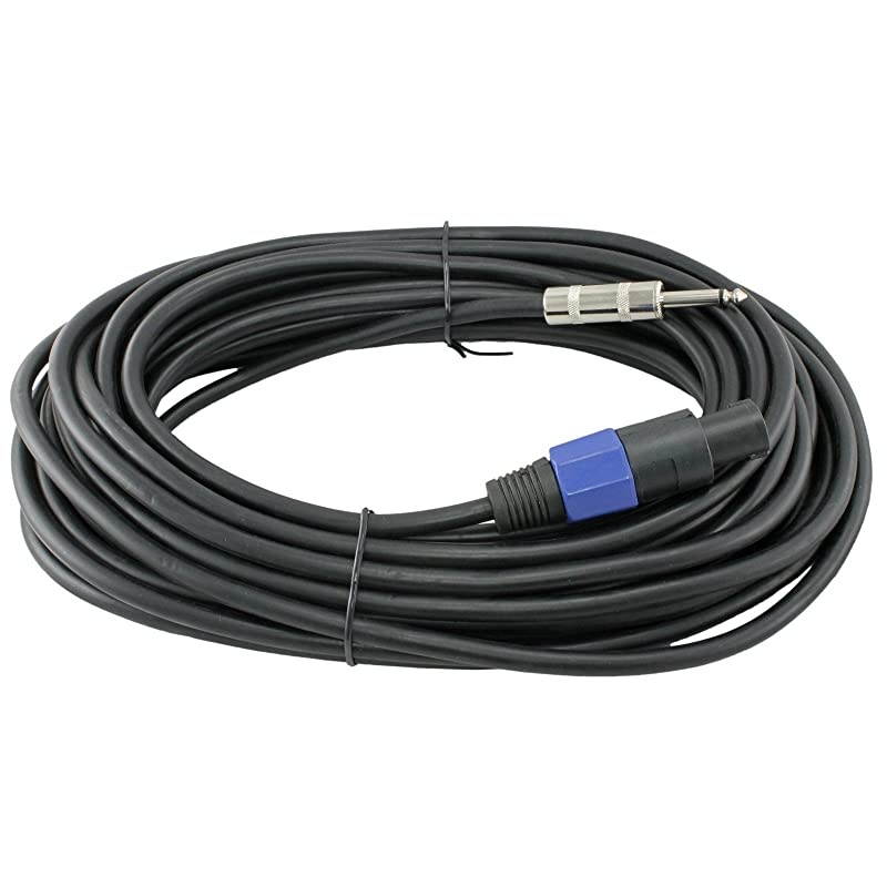 12 Gauge Speaker Cables 2 CABLE PACK 50ft each