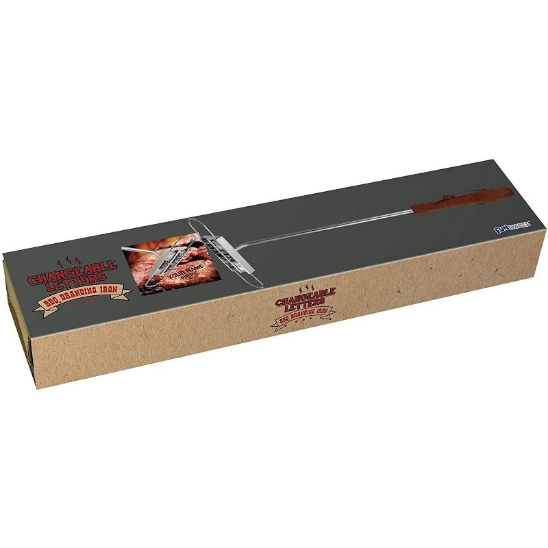 Funwares BBQ Branding Iron - Changeable Letters
