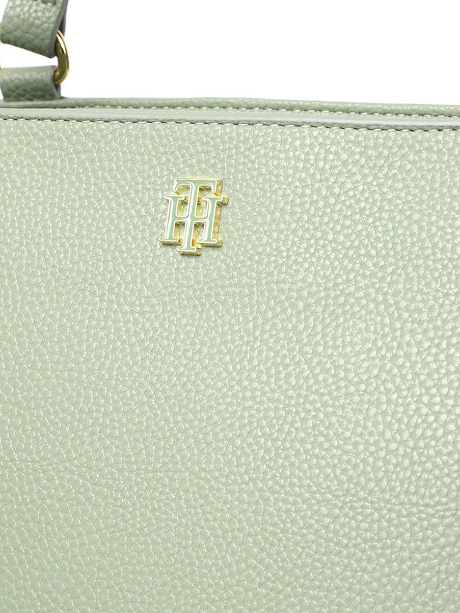 TOMMY HILFIGER Green LUANNE II Shoulder Bag