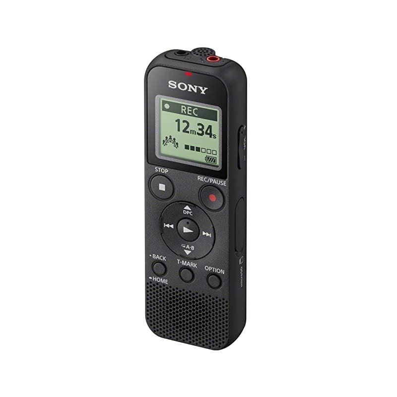 ICDPX370 Mono Digital Voice Recorder with Builtin USB Black Renewed