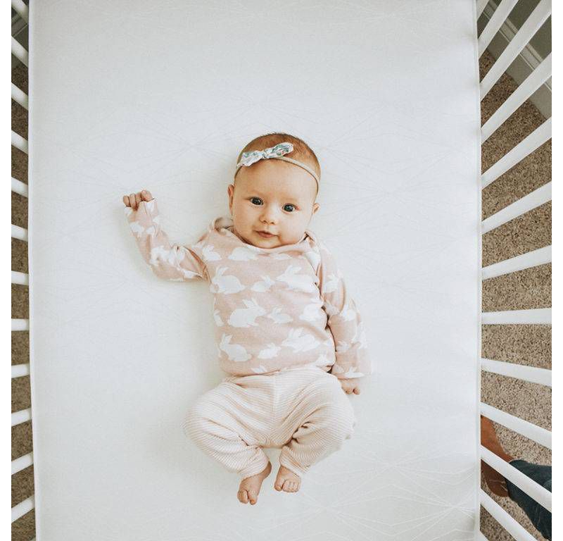 Beautyrest Platinum 2 Stage Crib and Toddler Mattress - Beige