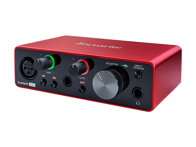 Focusrite Scarlett Solo 3rd Generation Audio Interface