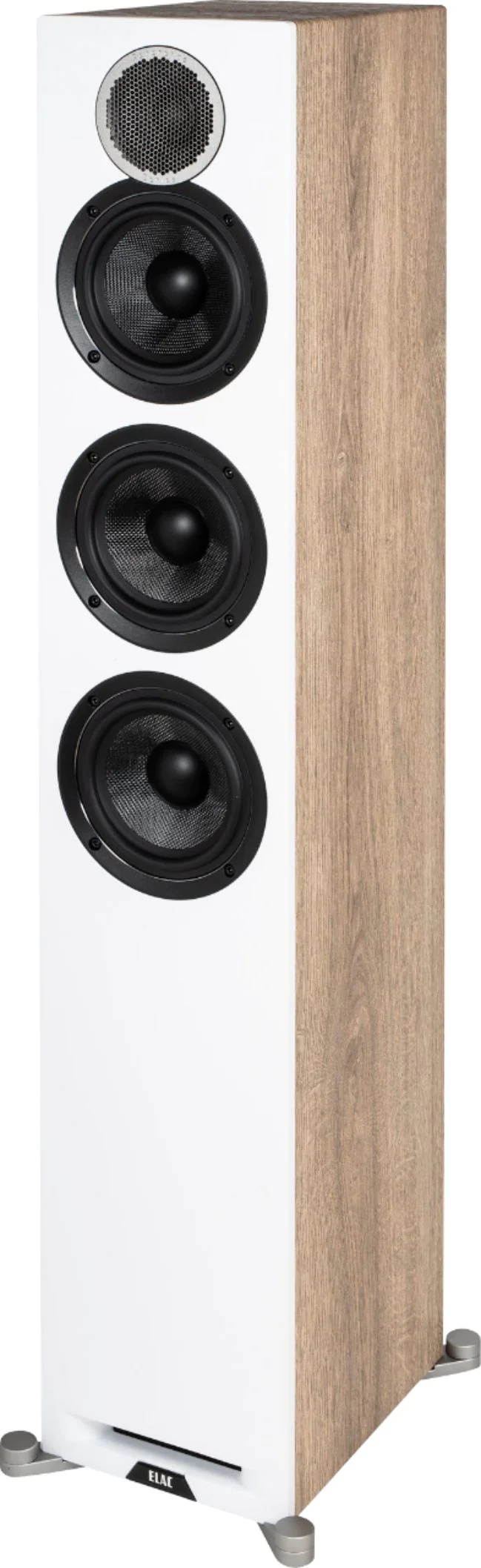 ELAC - Debut Reference Floorstanding Speaker - White/Oak (DFR52-W)