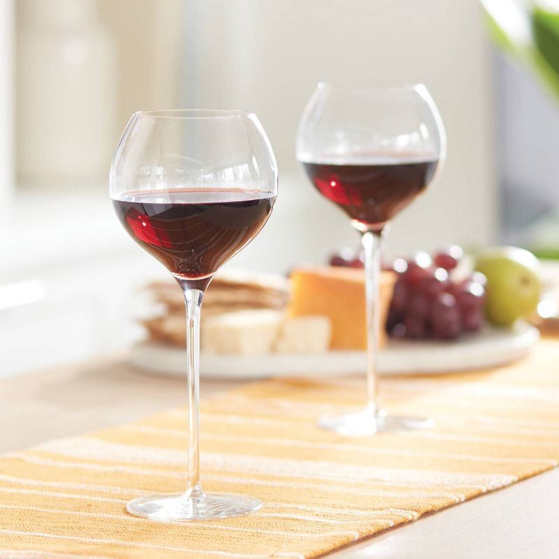 23.5oz 4pk Glass Ballooned Red Wine Glasses - Threshold™