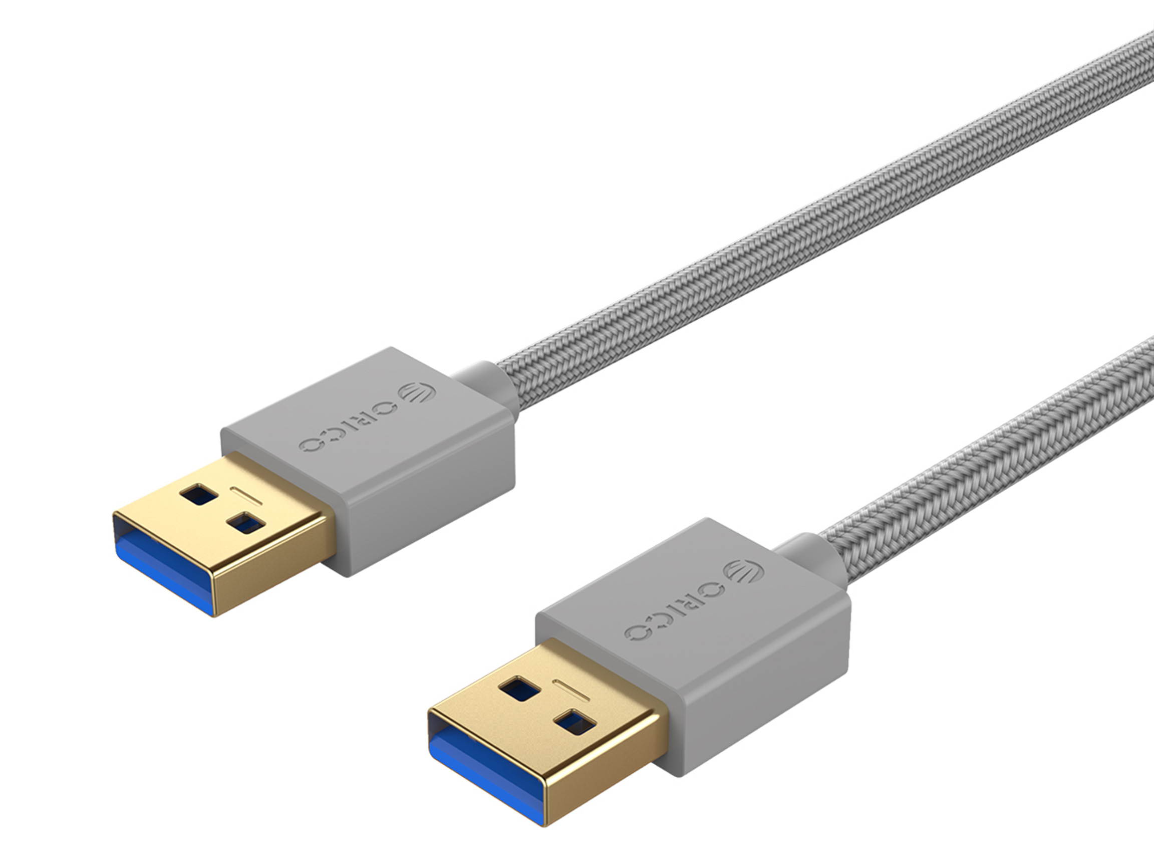ORICO USB 3.0 A to USB 3.0 A Cable (M/M),3.0 A to USB 3.0 A , Super speed Transmission Charging  Cable 1.64ft to 6.6ft Gold-plate Interface for 2.5/3.5 in HDD SSD M.2 SSD and HDD Enclosures