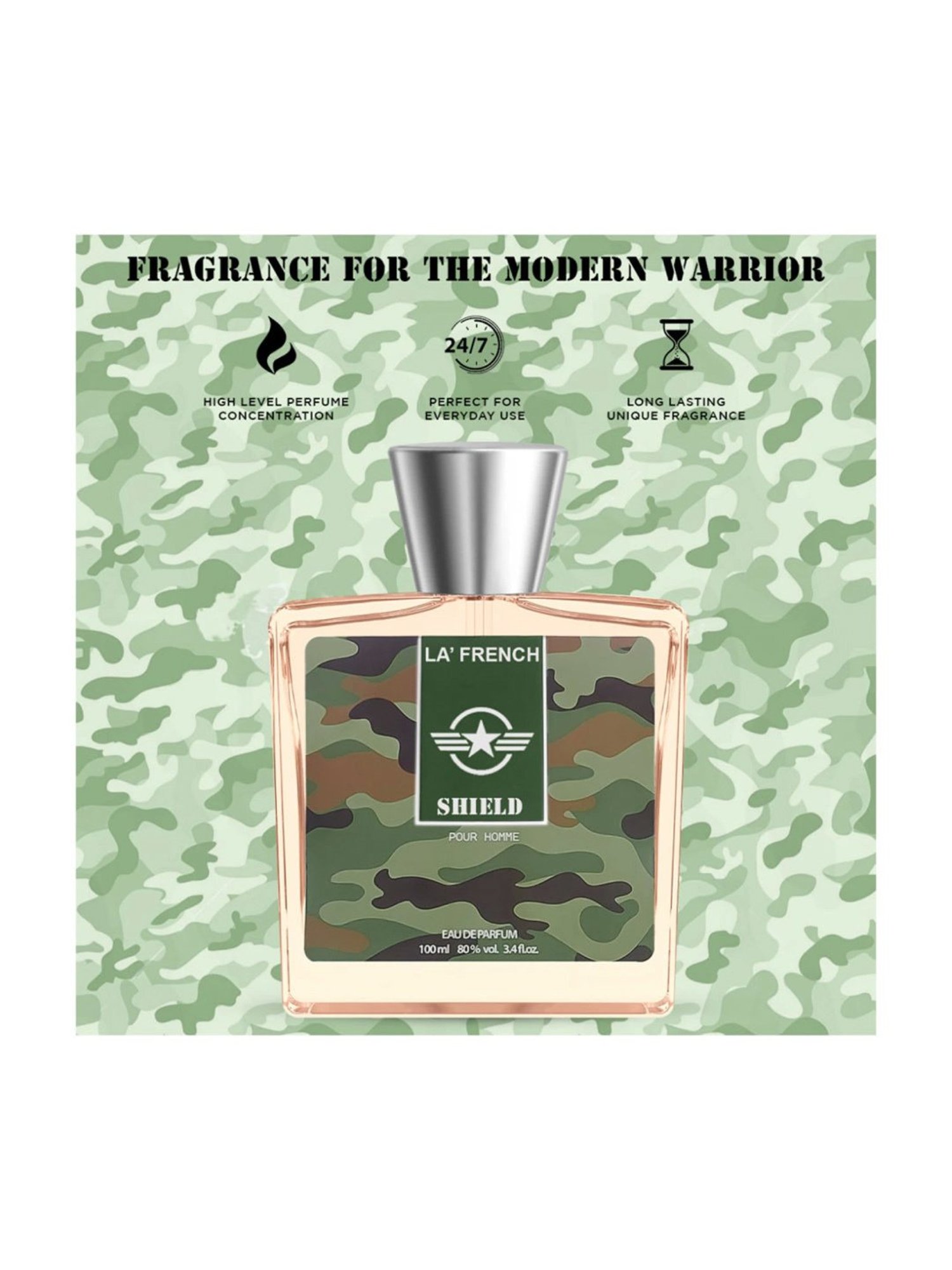 La' French Shield Pour Homme Eau De Parfum - 100 ml