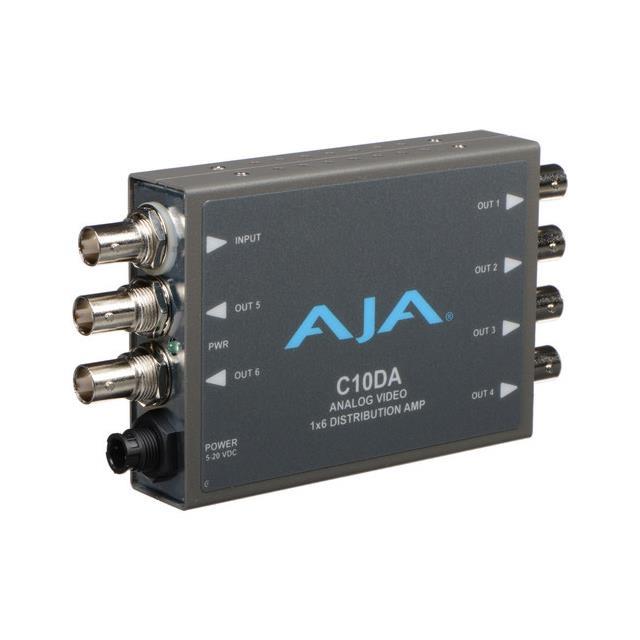 AJA C10DA 1x6 Analog Video Distribution Amplifier
