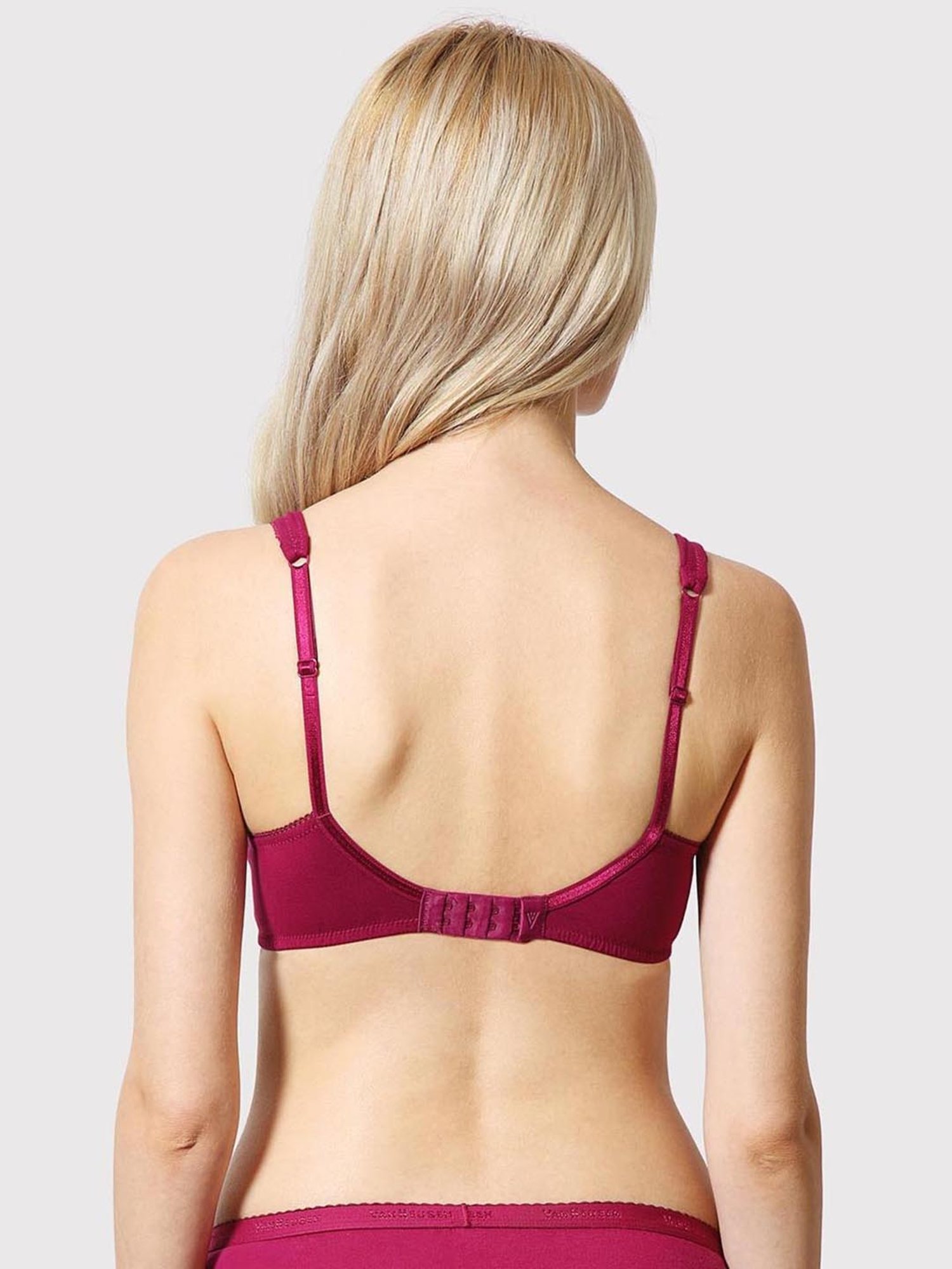 Tweens Peach & Green Non Padded Bra (Pack Of 2)