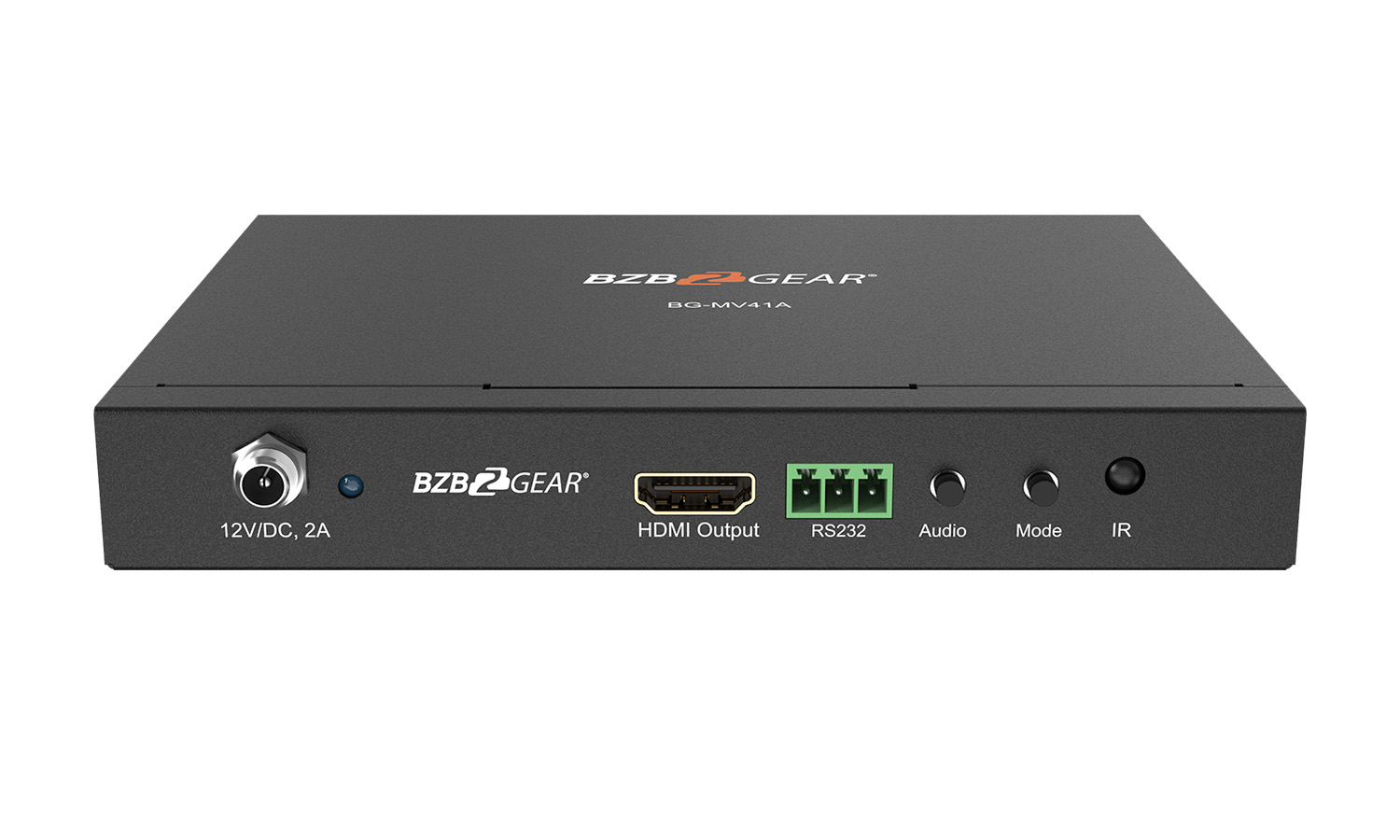 BZBGEAR 4x1 Multiviewer with Scaler supporting multi output resolutions up to 1080P/60Hz