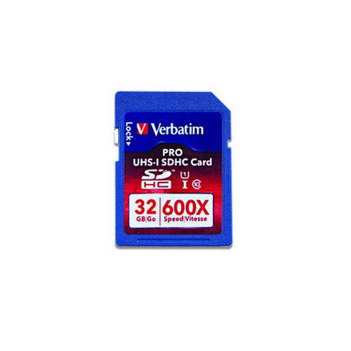 VERBATIM 98047#1 PRO 600X SDHC UHS 1 32GB CLASS 10