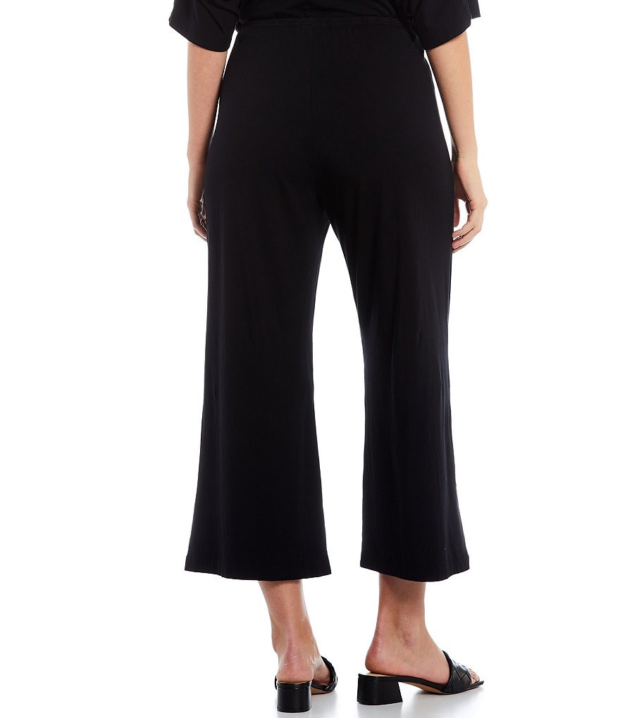 Bryn Walker Organic Bamboo Cotton Crop Pull-On Pants