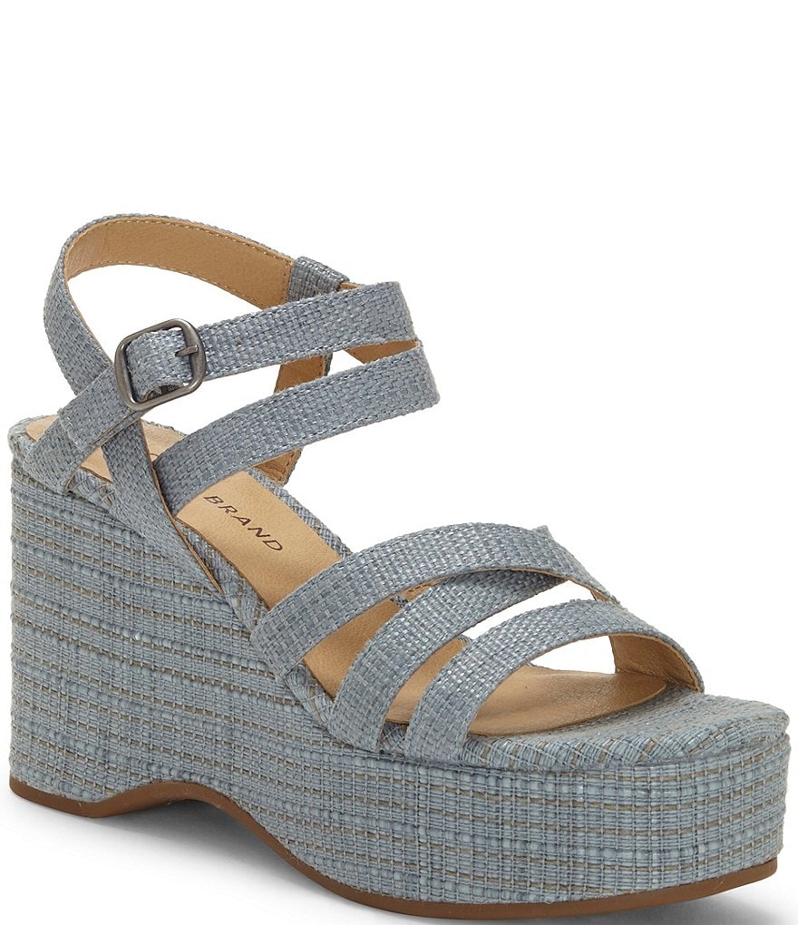 Lucky Brand Carlisha Woven Platform Wedges