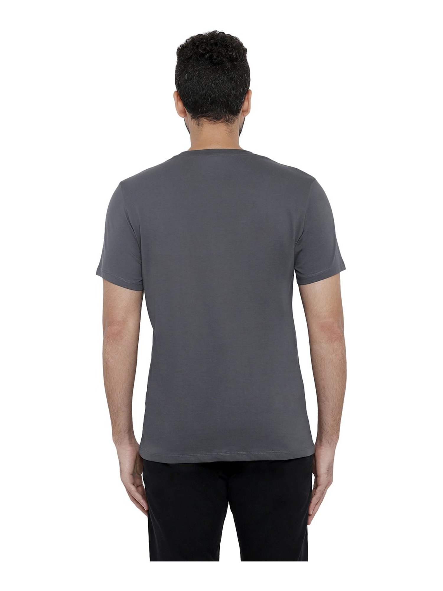 XYXX Grey Crew Neck T-Shirt