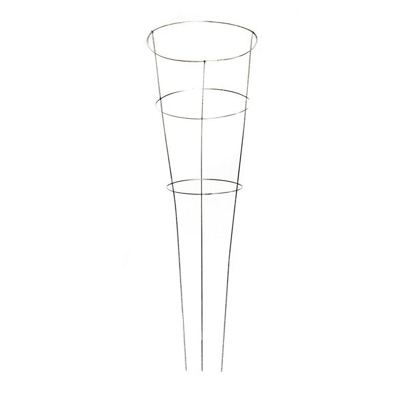 60" 5pk Gemz Heavy Duty Plant Support Ruby Red - Glamos