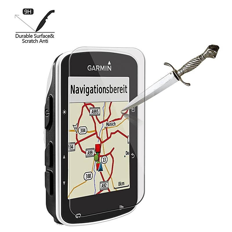 Pack of 4 Tempered Glass Screen Protector for Garmin Edge 520  03mm 9H Hard Scratchresistant Protector for Garmin Edge 520