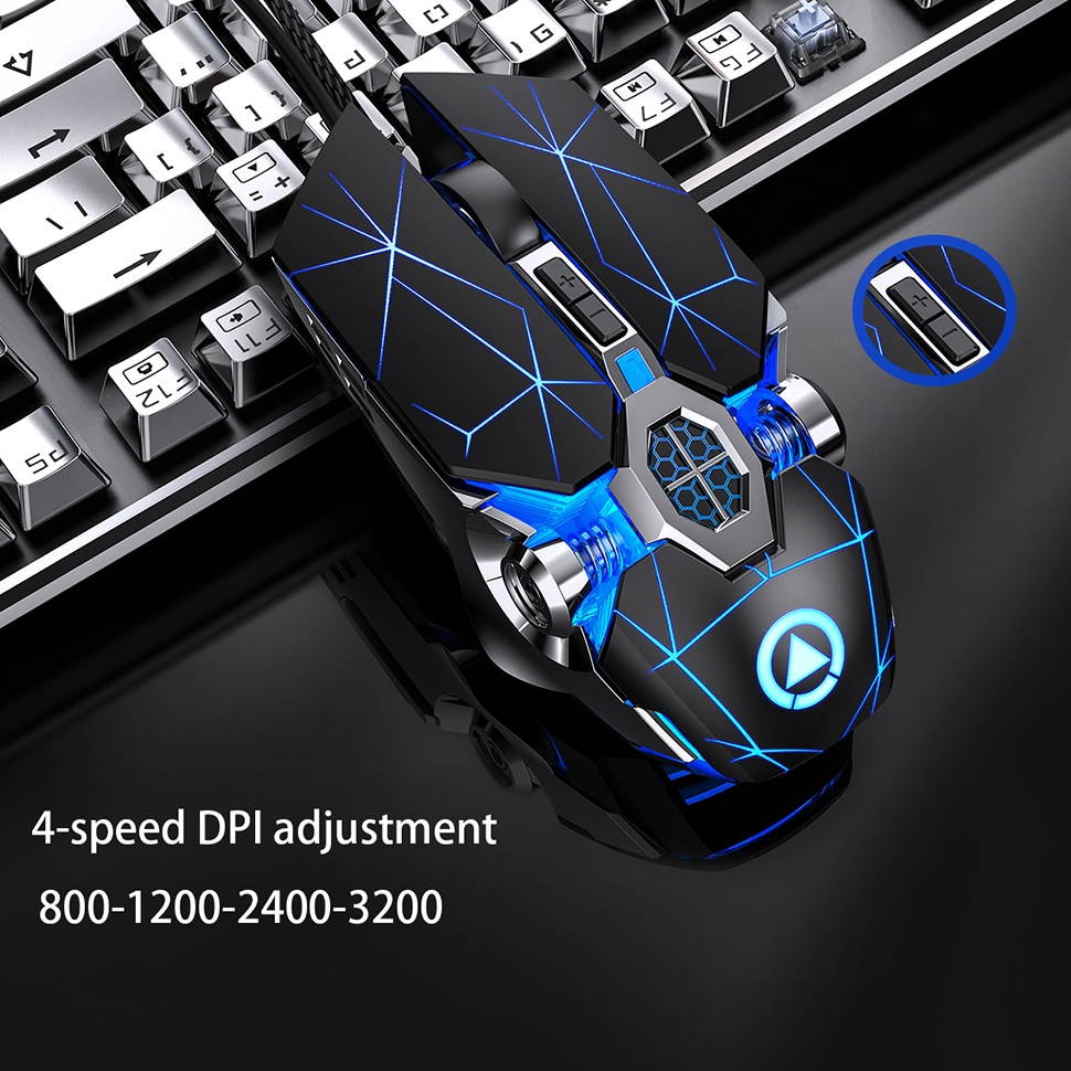 Professional Wired Gaming Mouse 6 Button 3200DPI LED Optical USB Computer Mouse Game Mice Silent Mouse Mause For PC laptop Gamer