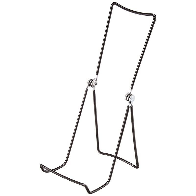 6AC 3Wire Display Stand with Deep Edge Black 12Pack