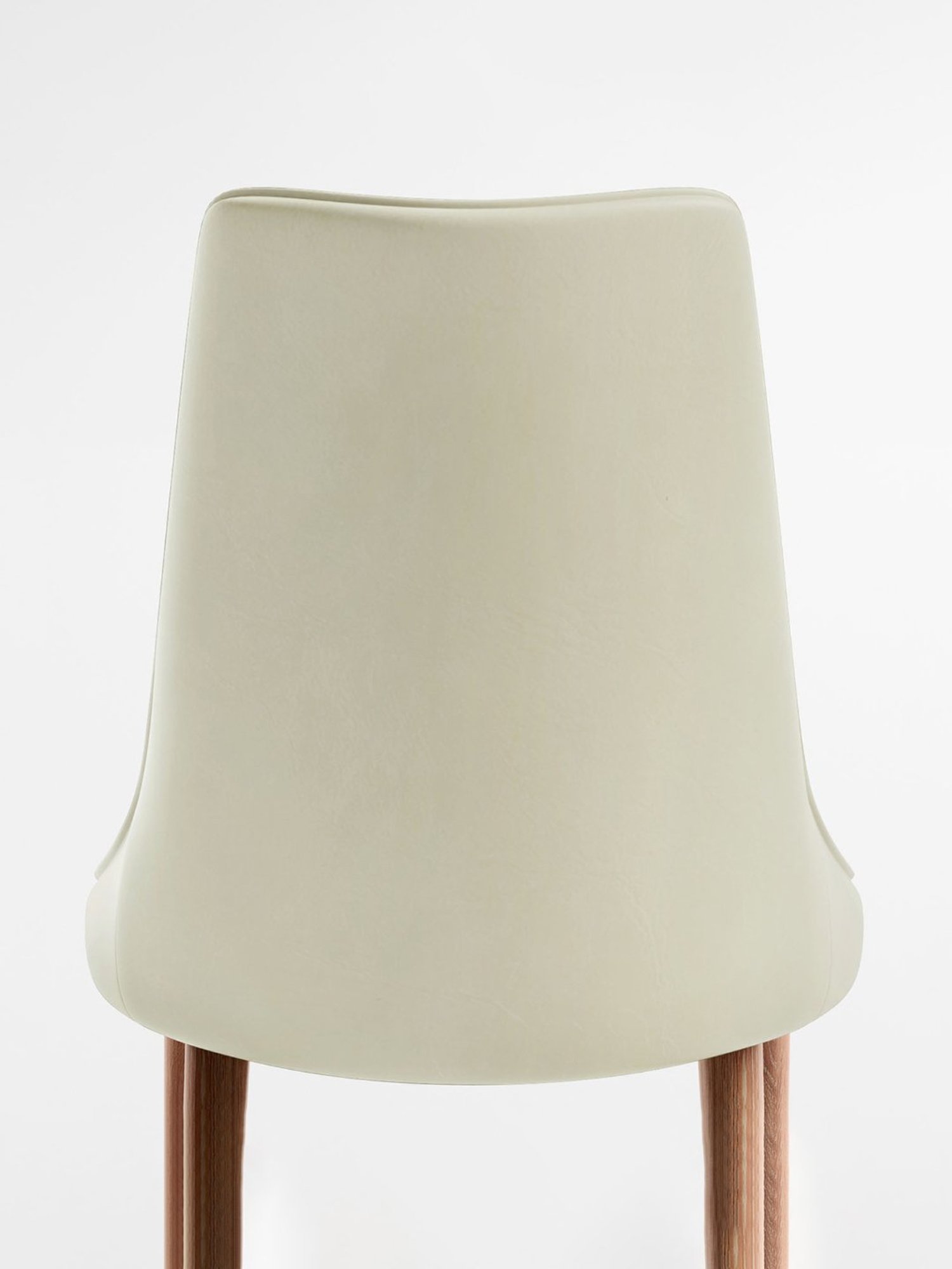 Godrej Interio Creamtreat White Metal Dining Chair (Set of 2)