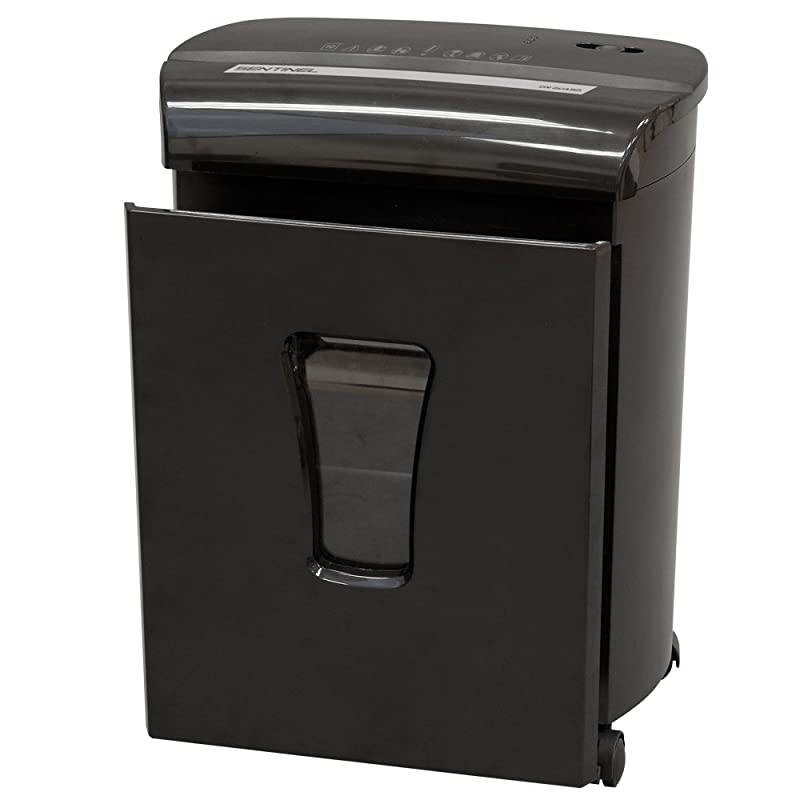 FM101PBLK 10 Sheet High Security MicroCut PaperCredit Card Shredder Black