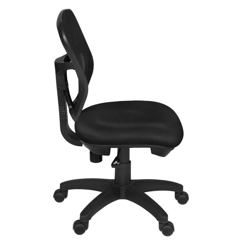 Harrison Armless Swivel Chair Black - Niche