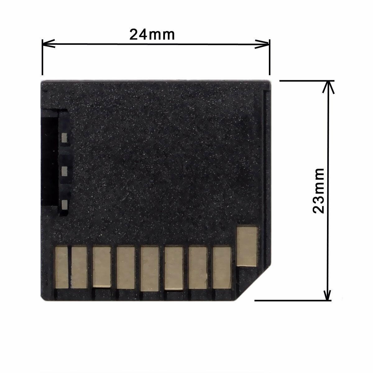 Micro SD / Micro SDHC / Micro SDXC / TF to SD Card Kit Mini Adapter Black for Macbook Air / Pro 2009-2014 Extra Storage