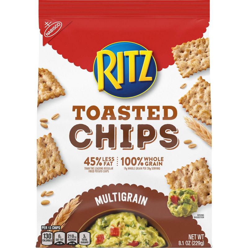 Wheat Thins Toasted Chips - Great Plains Multigrain - 8.1oz