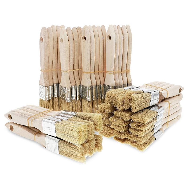 Synthetic Gold Taklon Real Value Brush Set-7/Pkg