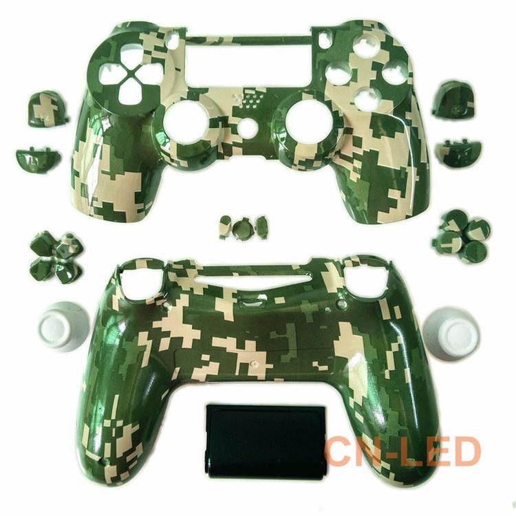 Hydro Dipped Digital Army Camo Replacement Housing Shell case for PS4 Controller