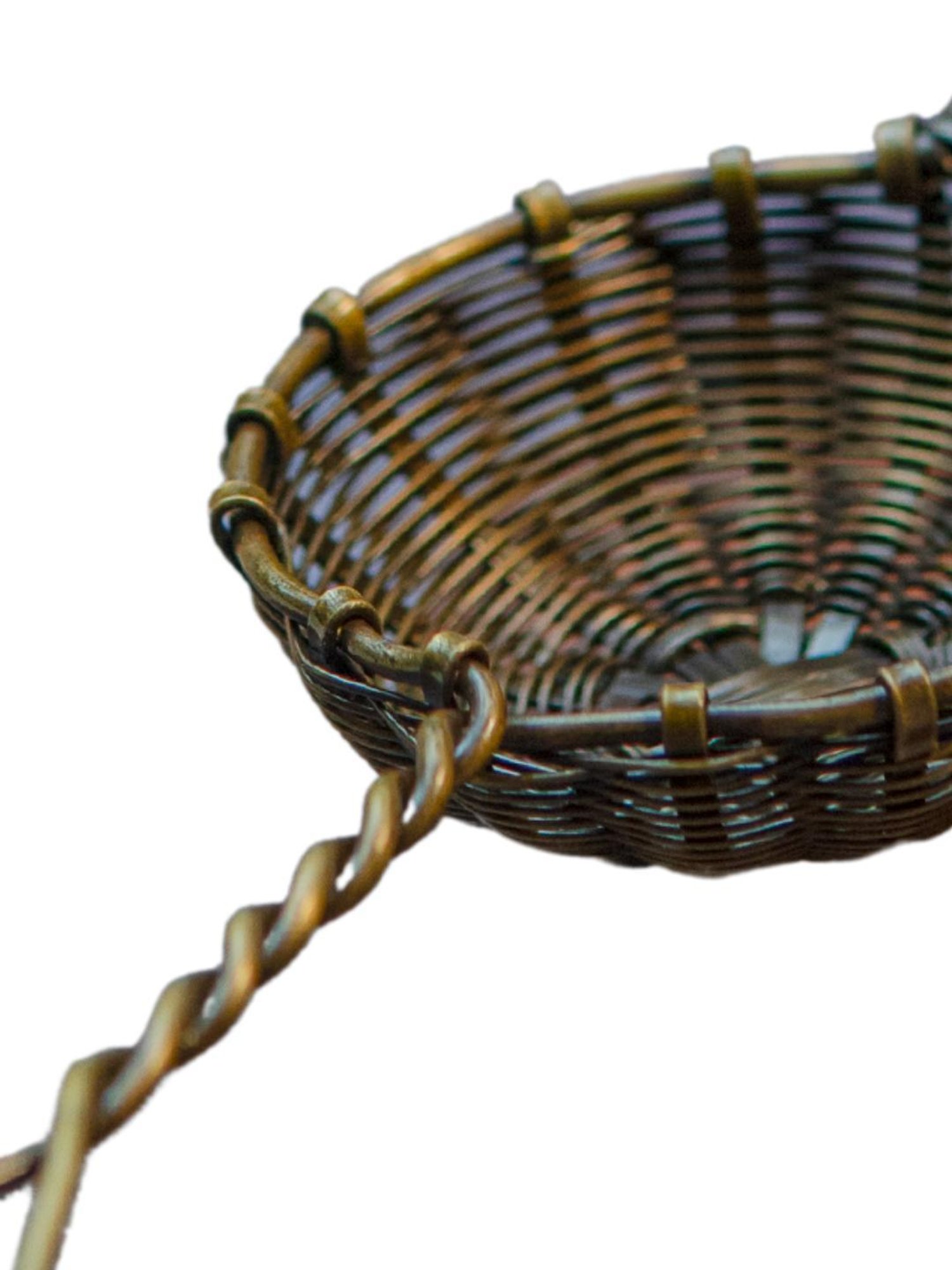 Ambi Handmade Brass Wire Mesh Small Tea Strainer