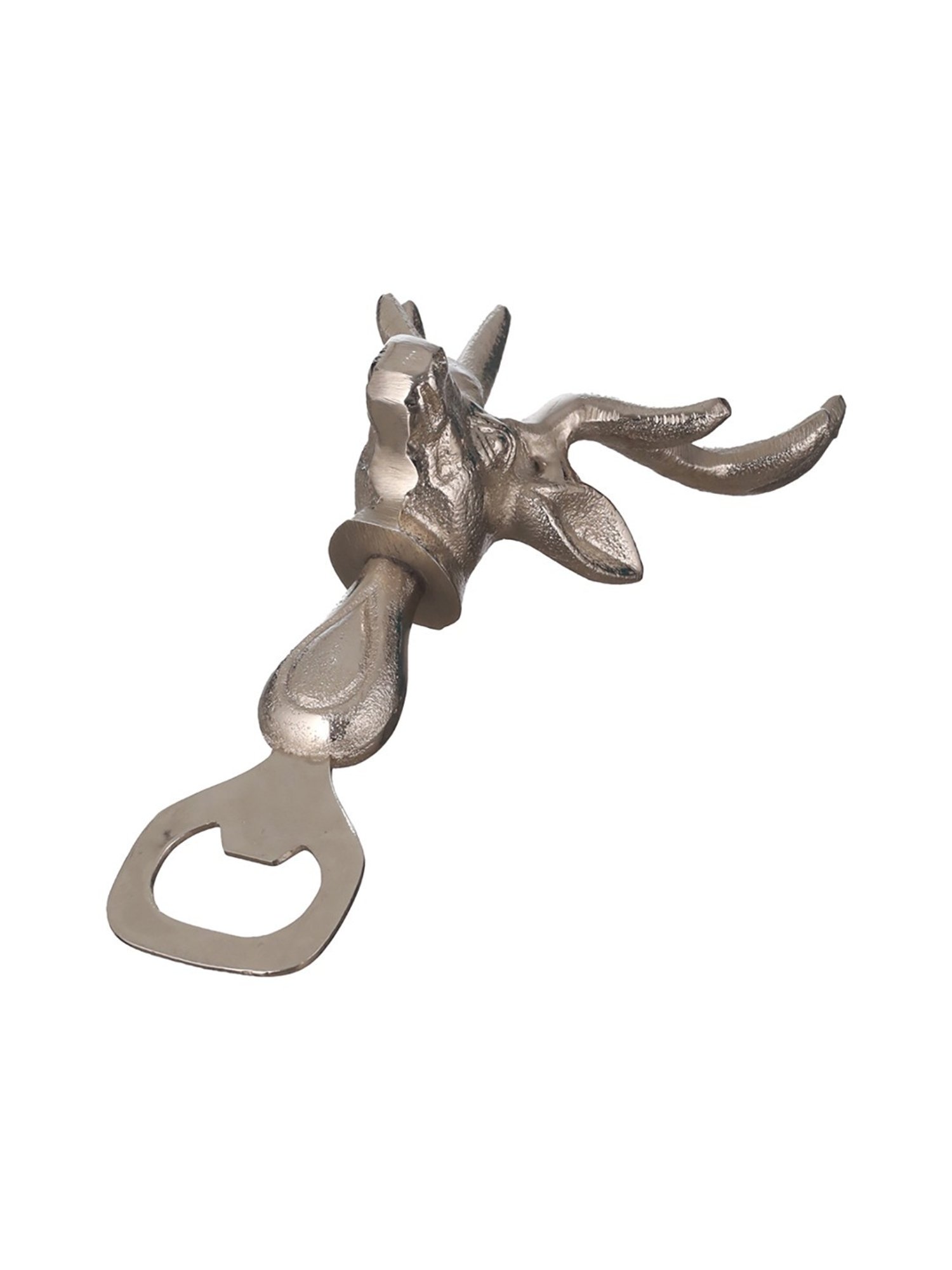 Trovea's Deer Design Silver Bottle Opener