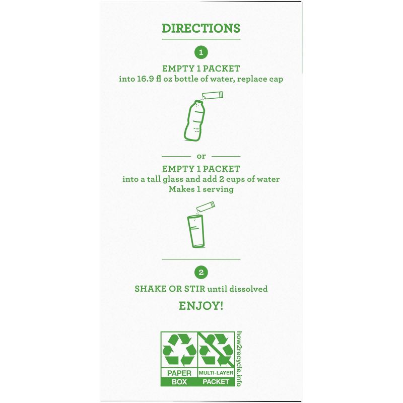 Crystal Light Pure Strawberry Lemonade Energy Mix - 6pk/1.8oz