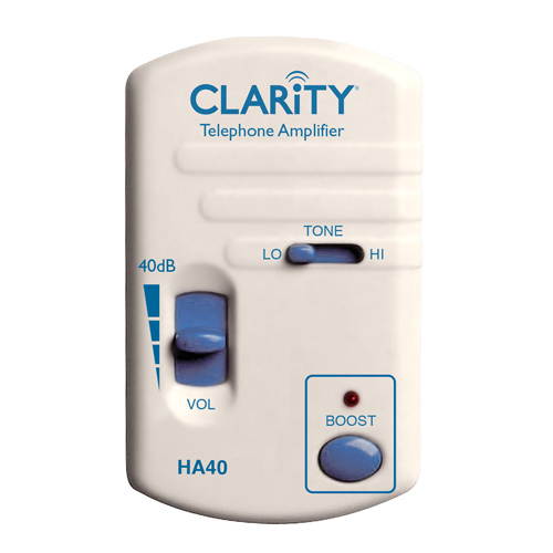 (01933-000)  HA40 Portable Telephone Handset Amplifier
