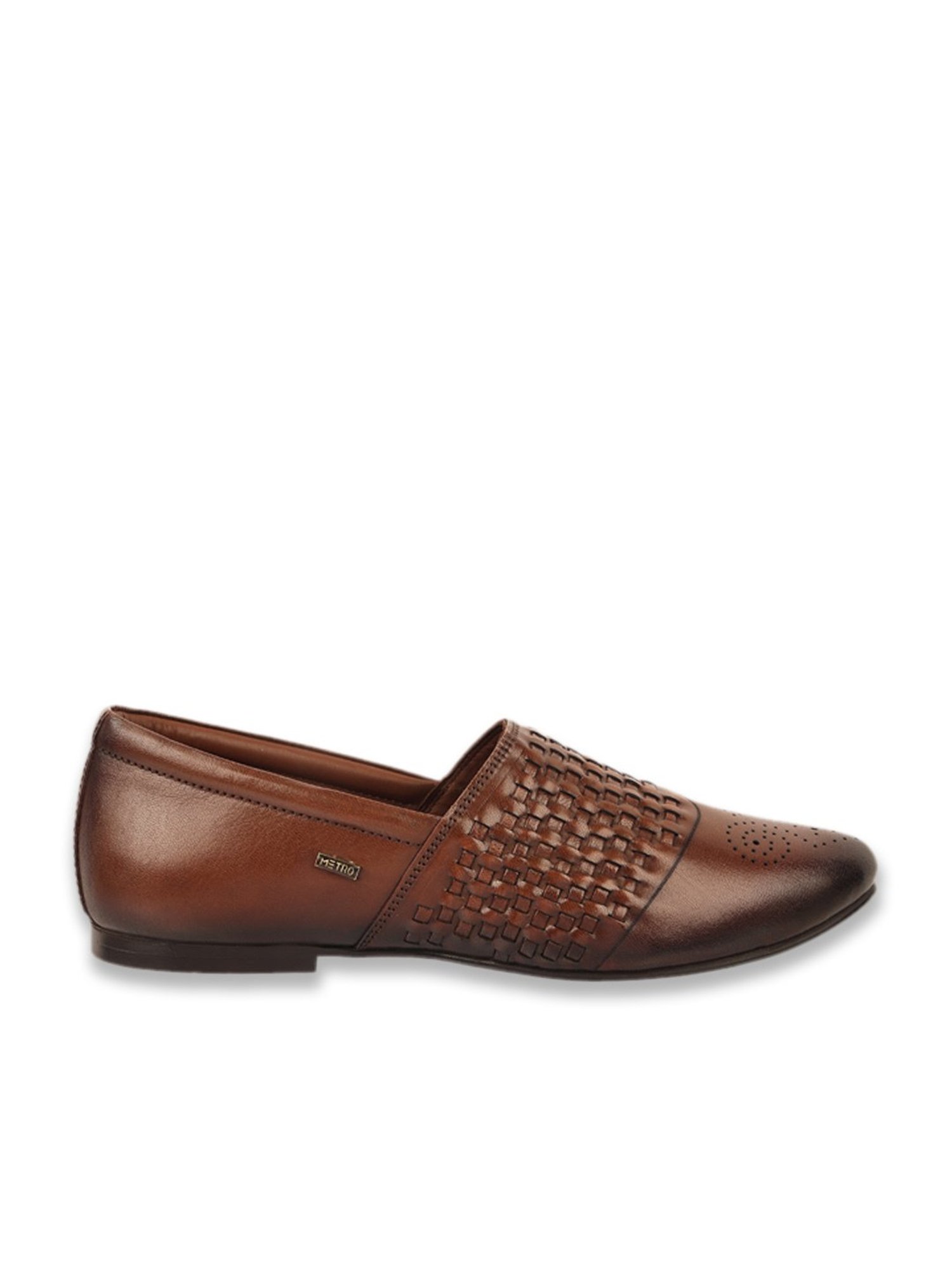 Metro Men's Brown Casual Loafers