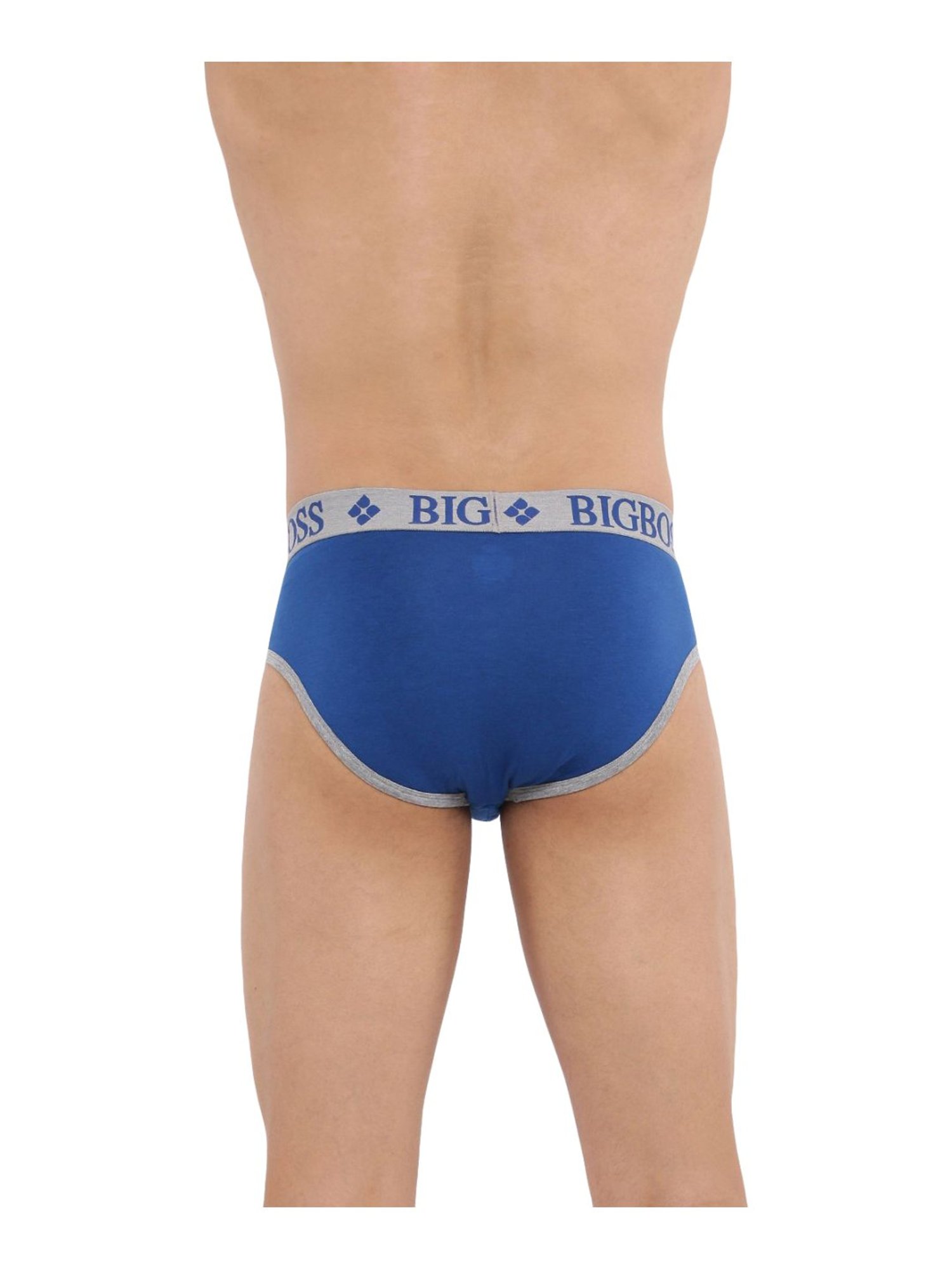 Dollar Bigboss Assorted Color Cotton J-Class Techno Briefs (Pack Of 2)
