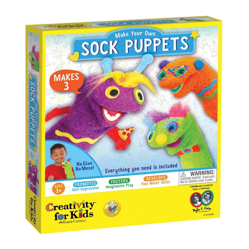 Creativity for Kids Make Your Own Sock Puppets