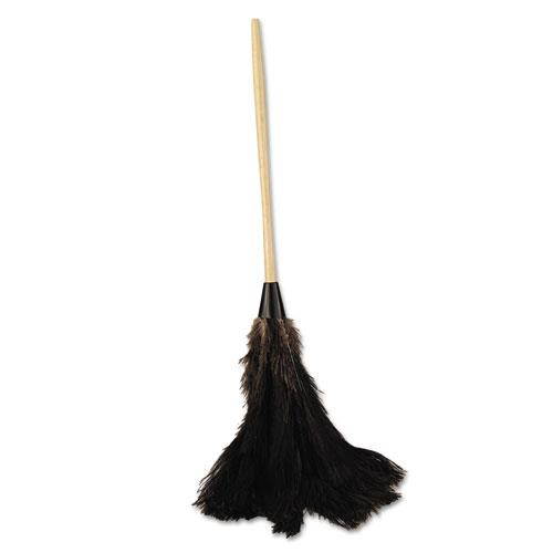 Professional Ostrich Feather Duster, 16" Handle BWK28BK