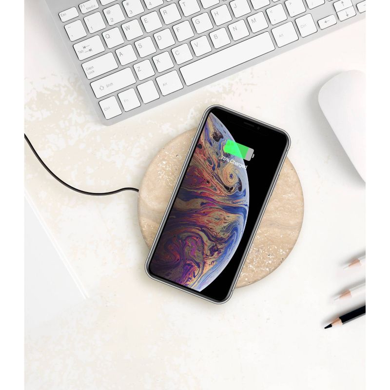 Travertine Charging Pad 10W