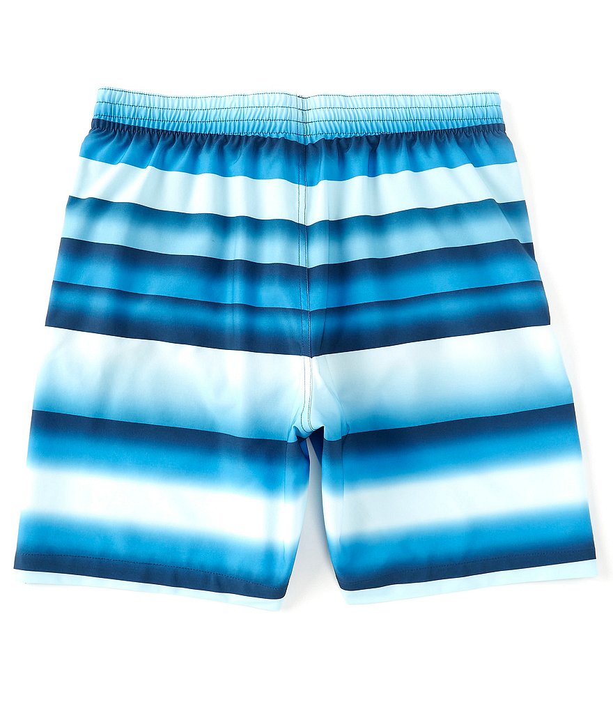 Redsand 7#double; Inseam Striped Volley Swim Trunks