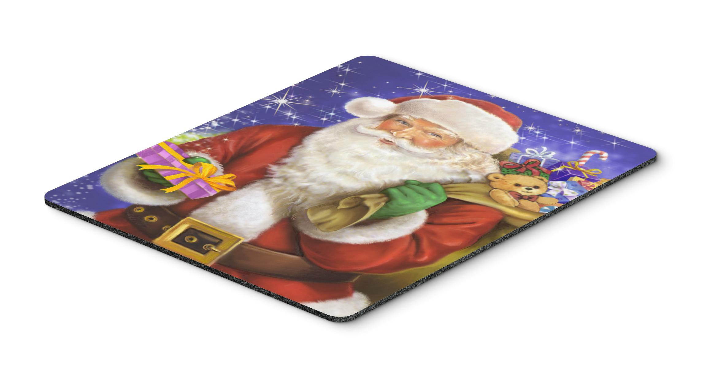 Christmas Santa Claus Ready to Work Mouse Pad, Hot Pad or Trivet APH7595MP