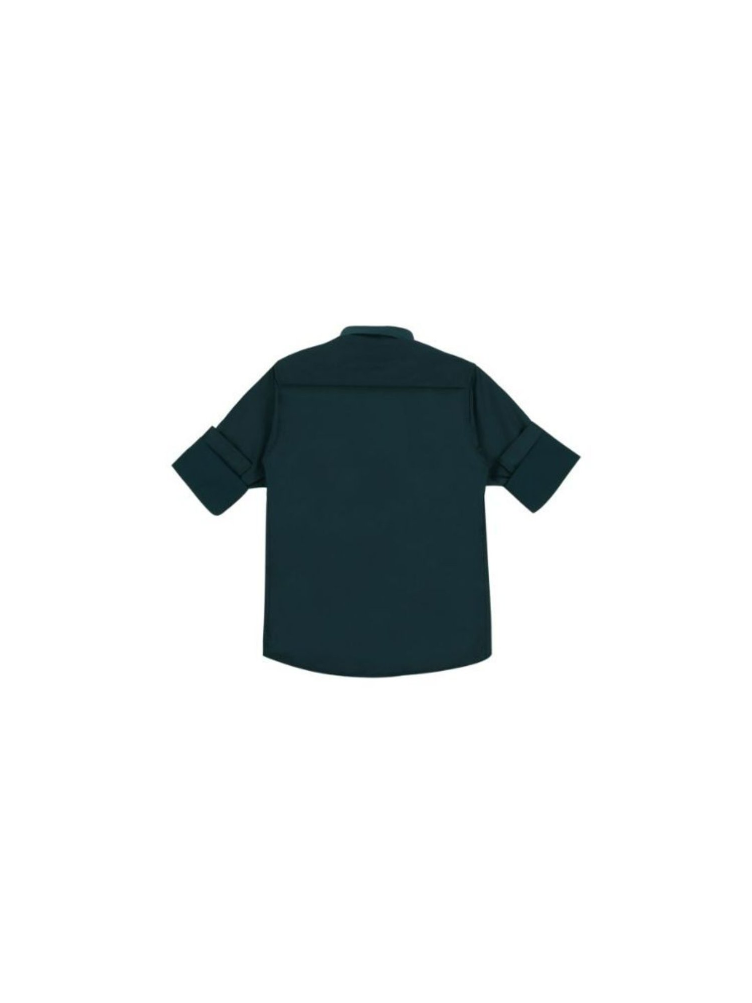 Cavio Kids Teal Embellished Full Sleeves Shirt