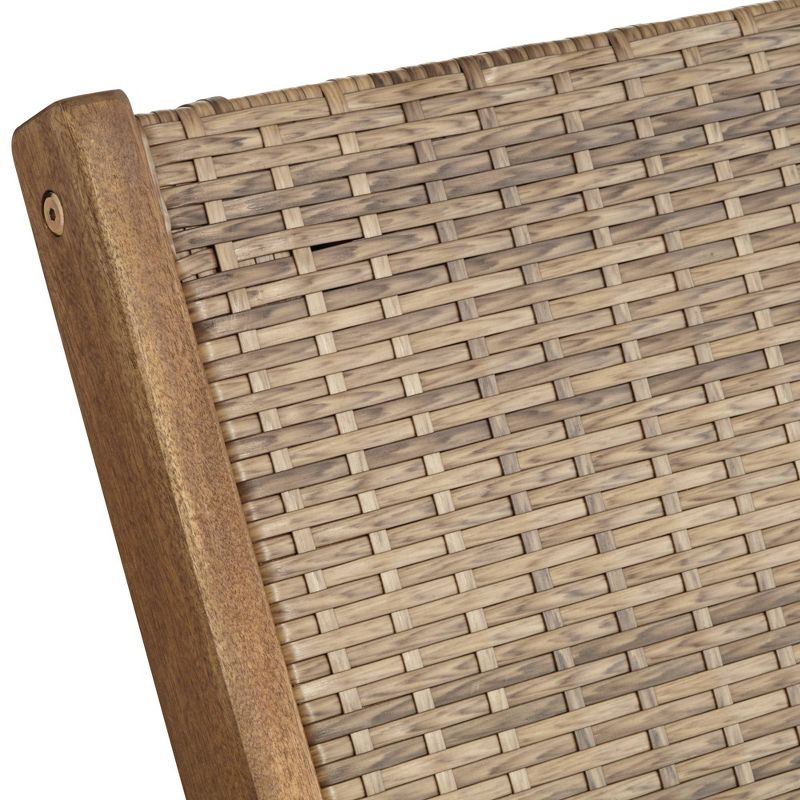 Sunnydaze Outdoor Meranti Wood with Teak Oil Finish Wooden Garden Planter Box Bench Seat - 68" - Brown